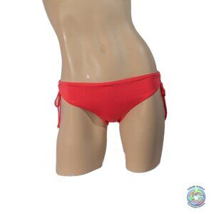 🔥 "Cayenne Sizzle" - Roxy Beach Classics Full Bikini Bottom - Fiery Fit & Flair